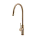 Meir Round Piccola Pull Out Kitchen Mixer Tap - Champagne-MK17-CH-blue-leaf-bathware