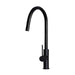 Meir Round Piccola Pull Out Kitchen Mixer Tap - Matte Black-MK17-blue-leaf-bathware