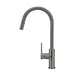 Meir Round Piccola Pull Out Kitchen Mixer Tap - Shadow Gunmetal-blue-leaf-bathware