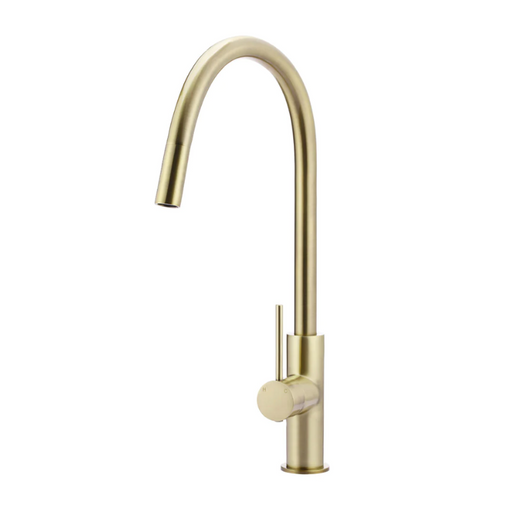 Meir Round Piccola Pull Out Kitchen Mixer Tap - Tiger Bronze-MK17-PVDBB-blue-leaf-bathware