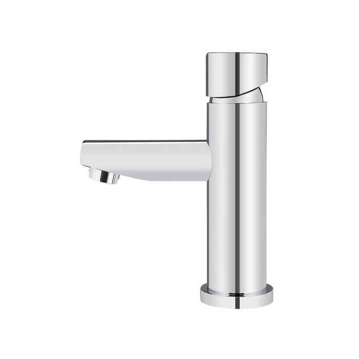 Meir Round Pinless Basin Mixer - Polished Chrome-blue-leaf-bathware