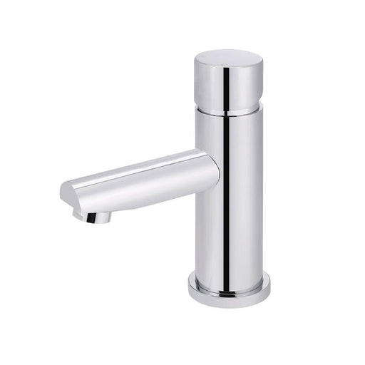 Meir Round Pinless Basin Mixer - Polished Chrome-blue-leaf-bathware