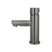 Meir Round Pinless Basin Mixer - Shadow Gunmetal-blue-leaf-bathware