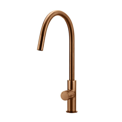 Meir Round Pinless Piccola Pull Out Kitchen Mixer Tap - Lustre Bronze-MK17PN-PVDBZ-blue-leaf-bathware