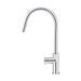 Meir Round Pinless Piccola Pull Out Kitchen Mixer Tap - Polished Chrome-blue-leaf-bathware