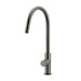 Meir Round Pinless Piccola Pull Out Kitchen Mixer Tap - Shadow Gunmetal-blue-leaf-bathware