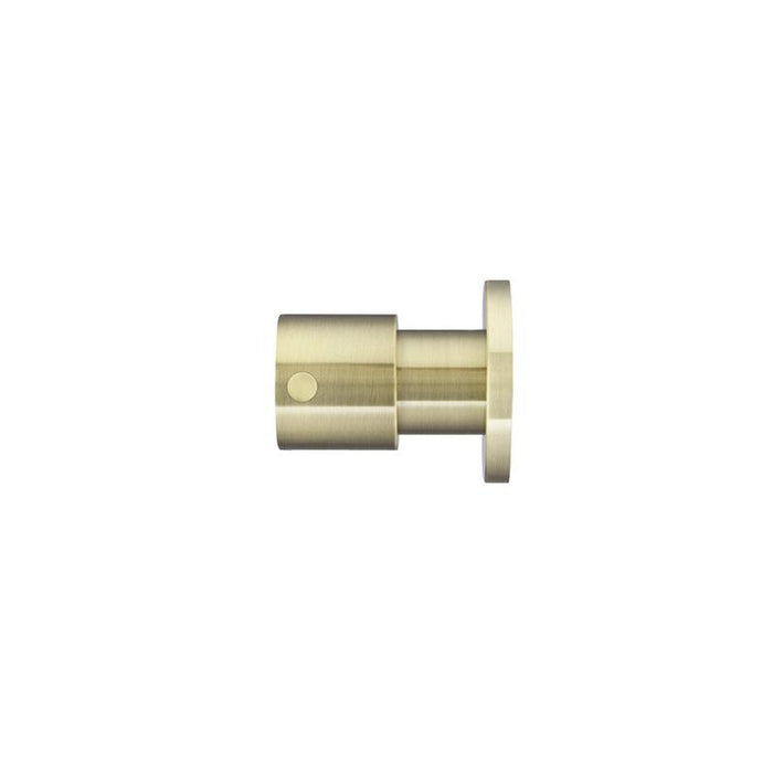 Meir Round Quarter Turn Wall Top Assemblies - PVD Tiger Bronze-blue-leaf-bathware