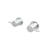 Meir Round Quarter Turn Wall Top Assemblies - Polished Chrome-blue-leaf-bathware