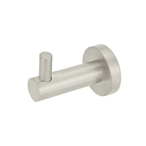 Meir Round Robe Hook Brushed Nickel-MR03-R-PVDBN-blue-leaf-bathware