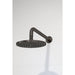 Meir Round Shower Rose 200mm - Shadow Gunmetal-blue-leaf-bathware