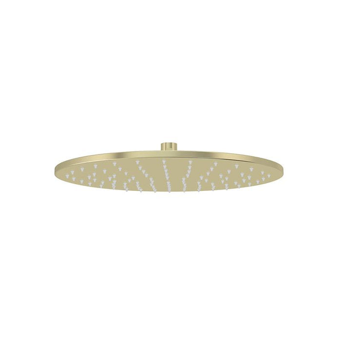 Meir Round Shower Rose 300mm - PVD Tiger Bronze-blue-leaf-bathware