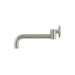Meir Round Swivel Wall Spout - PVD Brushed Nickel-blue-leaf-bathware