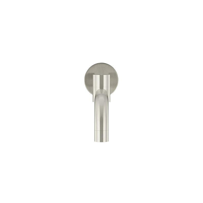 Meir Round Swivel Wall Spout - PVD Brushed Nickel-blue-leaf-bathware