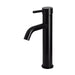 Meir Round Tall Basin Mixer Curved Spout - Matte Black-MB04-R3-blue-leaf-bathware