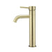 Meir Round Tall Basin Mixer Curved Spout - Tiger Bronze-MB04-R3-PVDBB-blue-leaf-bathware