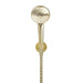 Meir Round Three Function Hand Shower on Fixed Bracket - PVD Tiger Bronze-blue-leaf-bathware