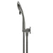 Meir Round Three Function Hand Shower on Fixed Bracket - Shadow Gunmetal-blue-leaf-bathware