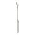 Meir Round Three Function Hand Shower on Rail Column - PVD Brushed Nickel-blue-leaf-bathware