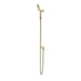 Meir Round Three Function Hand Shower on Rail Column - PVD Tiger Bronze-blue-leaf-bathware