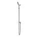 Meir Round Three Function Hand Shower on Rail Column - Shadow Gunmetal-blue-leaf-bathware