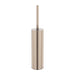 Meir Round Toilet Brush & Holder - Champagne-blue-leaf-bathware