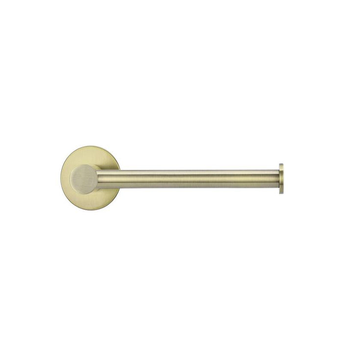 Meir Round Toilet Roll Holder - PVD Tiger Bronze-blue-leaf-bathware