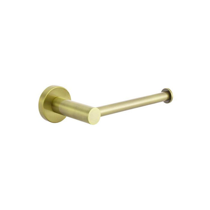 Meir Round Toilet Roll Holder - PVD Tiger Bronze-blue-leaf-bathware