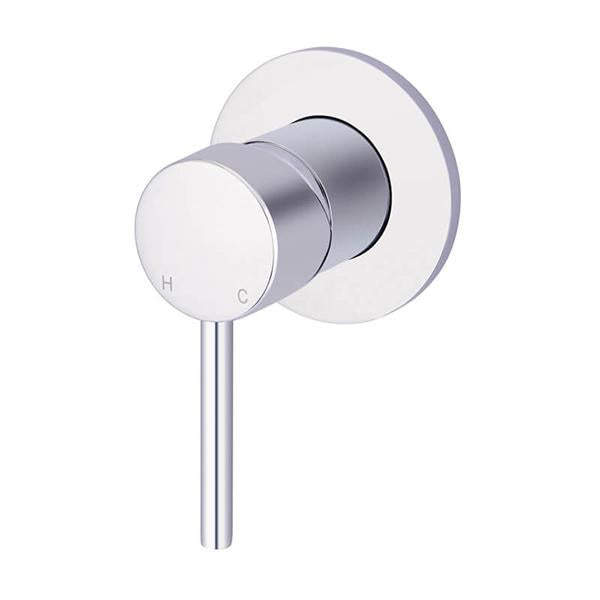 Meir Round Wall Mixer - Chrome-MW03-C-blue-leaf-bathware