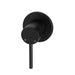 Meir Round Wall Mixer - Matte Black-MW03-blue-leaf-bathware