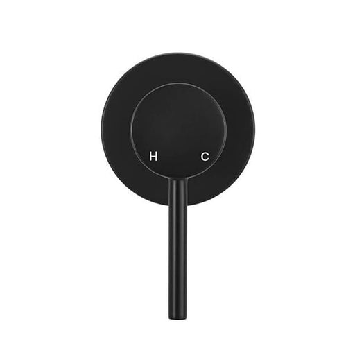 Meir Round Wall Mixer - Matte Black-MW03-blue-leaf-bathware