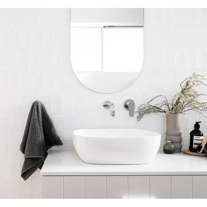 Meir Round Wall Mixer Paddle Handle Trim Kit (In-wall Body Not Included) - Polished Chrome-blue-leaf-bathware