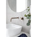 Meir Round Wall Mixer Pinless Handle Trim Kit (In-wall Body Not Included) - Champagne-blue-leaf-bathware