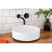 Meir Round Wall Mixer Pinless Handle Trim Kit (In-wall Body Not Included) - Matte Black-blue-leaf-bathware