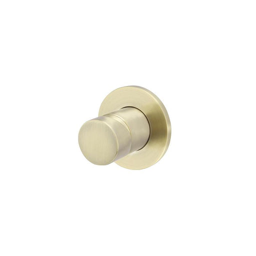 Meir Round Wall Mixer Pinless Handle Trim Kit (In-wall Body Not Included) - PVD Tiger Bronze-blue-leaf-bathware