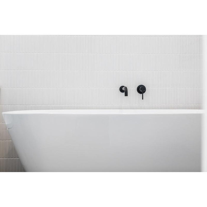 Meir Round Wall Mixer Trim Kit (In-wall Body Not Included) - Matte Black-blue-leaf-bathware