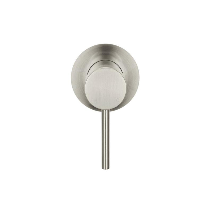 Meir Round Wall Mixer Trim Kit (In-wall Body Not Included) - PVD Brushed Nickel-blue-leaf-bathware