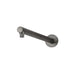 Meir Round Wall Shower Arm 400mm - Shadow Gunmetal-blue-leaf-bathware