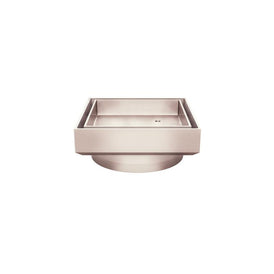 Meir Shower Waste with Tile Insert - Champagne-blue-leaf-bathware