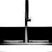 Meir Square Flexible Kitchen Mixer Tap - Matte Black-blue-leaf-bathware