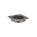 Meir Square Floor Grate Shower Drain 100mm outlet - Shadow Gunmetal-blue-leaf-bathware