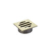 Meir Square Floor Grate Shower Drain 50mm outlet - PVD Tiger Bronze-blue-leaf-bathware