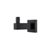 Meir Square Robe Hook - Matte Black-blue-leaf-bathware