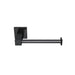 Meir Square Toilet Roll Holder - Matte Black-blue-leaf-bathware