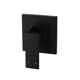 Meir Square Wall Mixer - Matte Black-blue-leaf-bathware