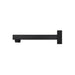 Meir Square Wall Spout - Matte Black-blue-leaf-bathware