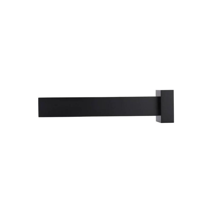 Meir Square Wall Spout - Matte Black-blue-leaf-bathware