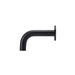 Meir Universal Round Curved Spout 130mm - Matte Black-blue-leaf-bathware