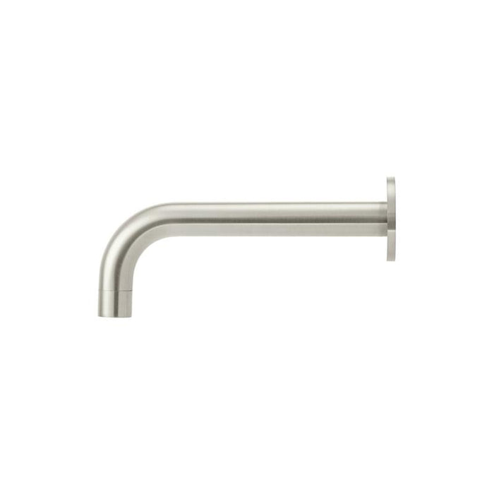 Meir Universal Round Curved Spout - PVD Brushed Nickel-blue-leaf-bathware