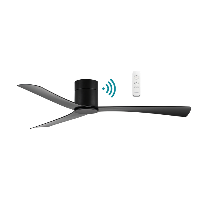 Martec Metro DC 52″ Smart Ceiling Fan With WIFI Remote Control - Matt Black