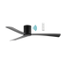 Martec Metro DC 52″ Smart Ceiling Fan With WIFI Remote Control - Matt Black